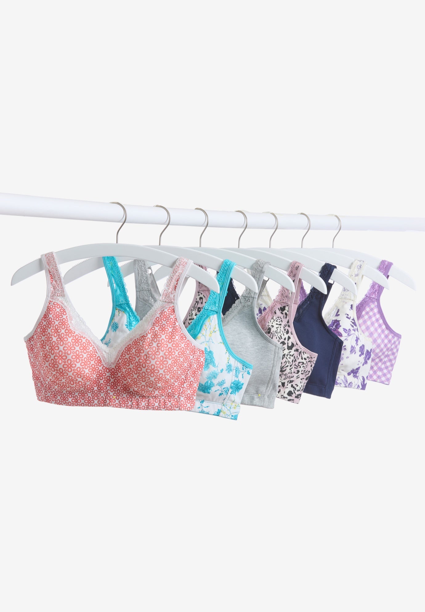 Cotton Comfort Wireless Bra image number 8