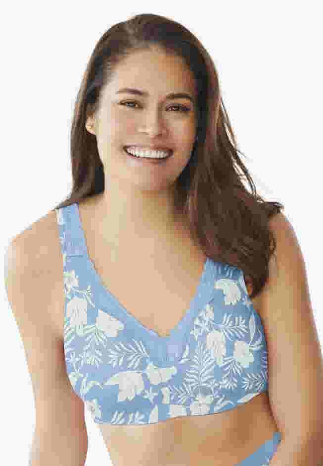 Cotton Comfort Wireless Bra image number 6