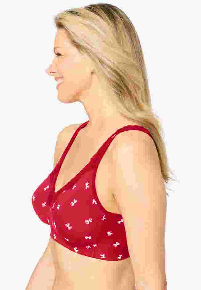 Cotton Comfort Wireless Bra image number 2