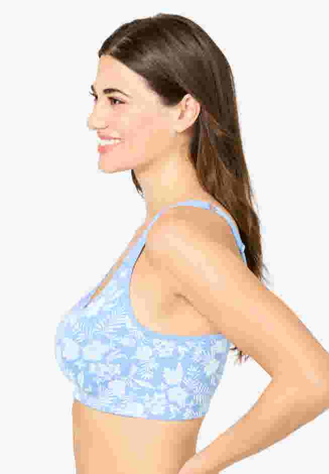 Cotton Comfort Wireless Bra image number 2