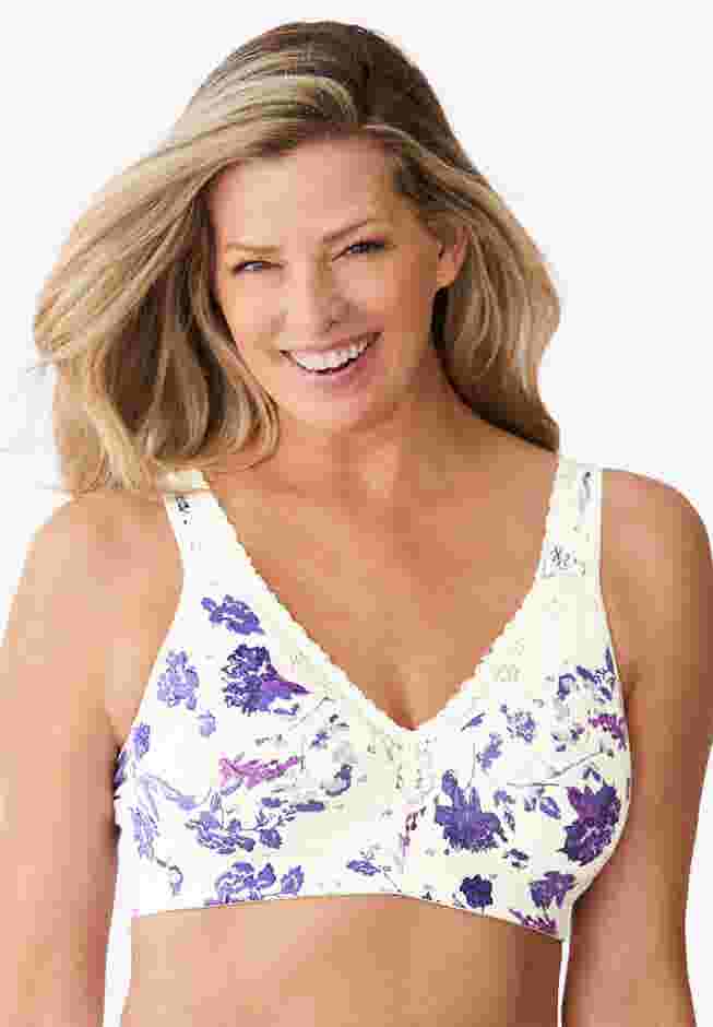 Cotton Comfort Wireless Bra image number 0
