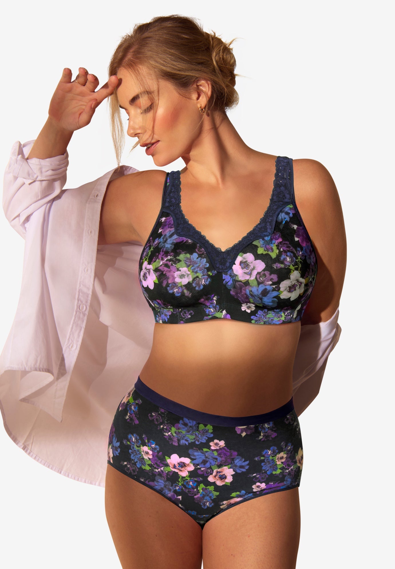 Cotton Comfort Wireless Bra image number 0