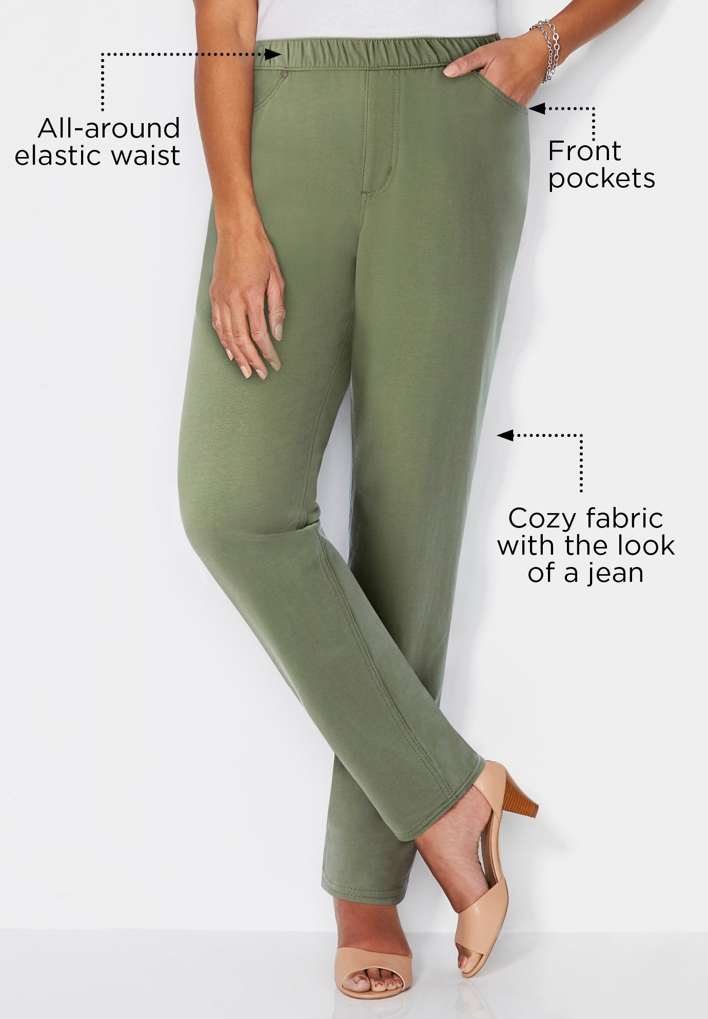 The Knit Jean image number 1