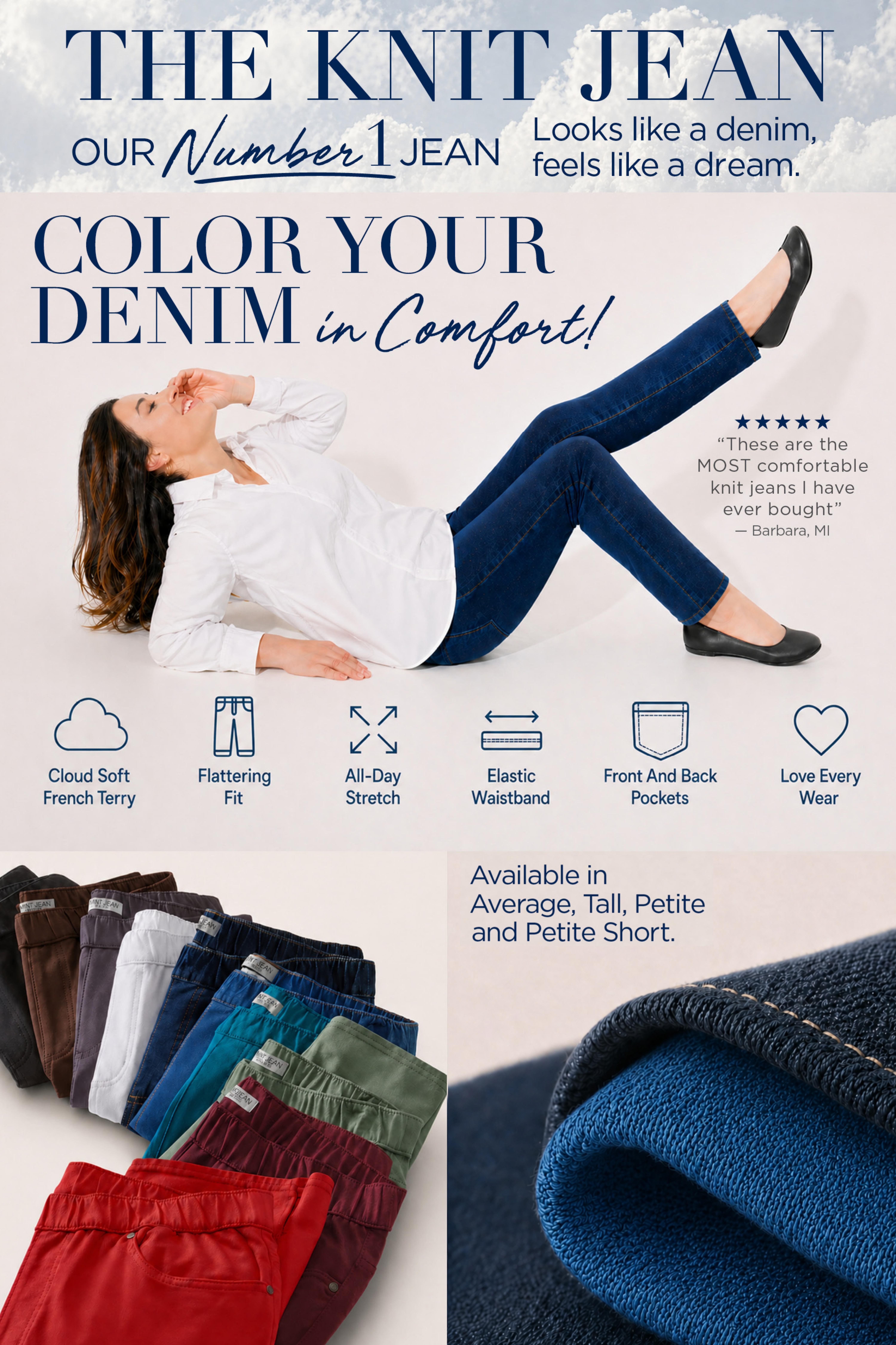 The Knit Jean image number 3