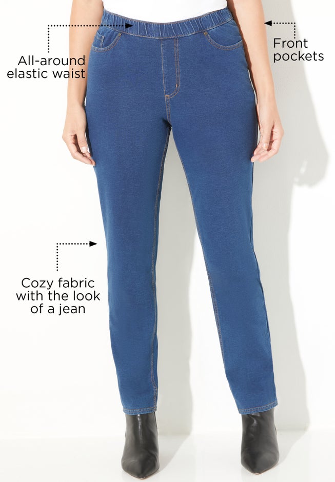 The Knit Jean image number 1