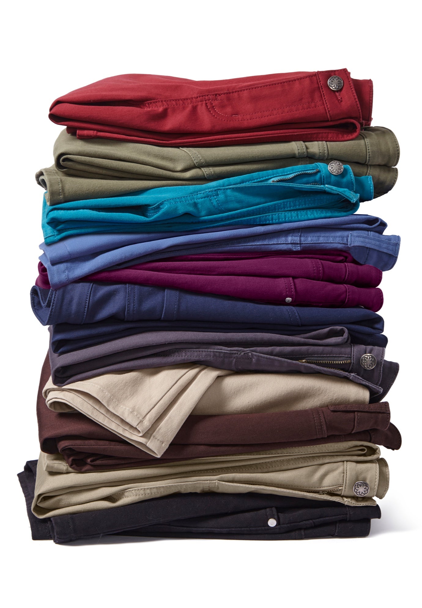 Sateen Stretch Capri image number 5