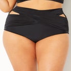 Crisscross Wrap Bikini Bottom image number null