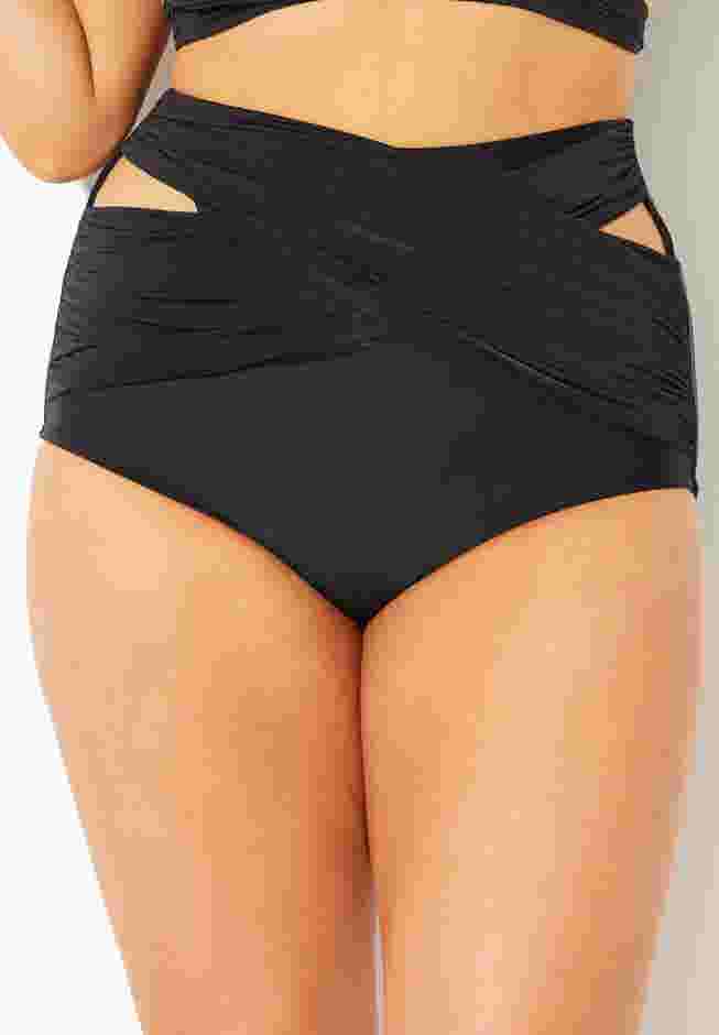 Crisscross Wrap Bikini Bottom image number 0