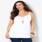 Suprema® Cami With Lace image number null