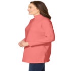 Perfect Long-Sleeve Mockneck Tee image number null