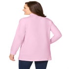 Perfect Long-Sleeve Mockneck Tee image number null