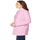 Perfect Long-Sleeve Mockneck Tee image number null