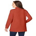 Perfect Long-Sleeve Mockneck Tee image number null