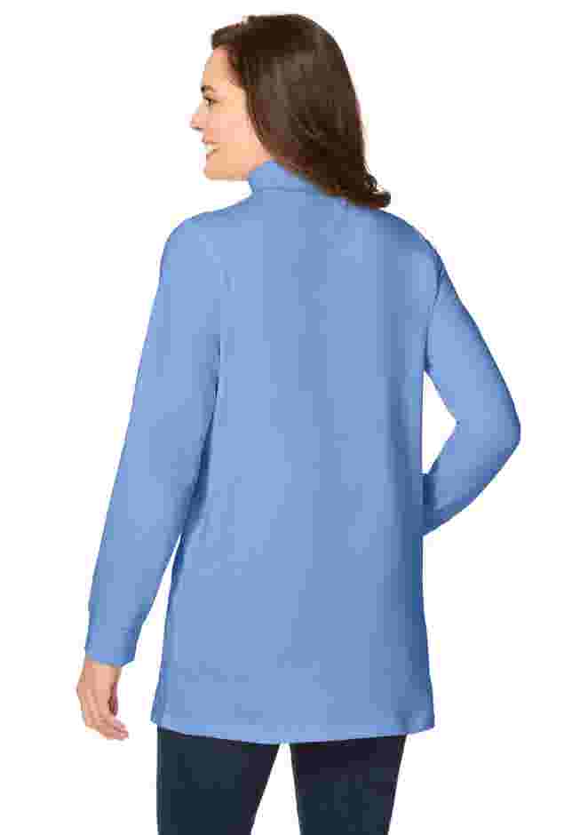 Perfect Long-Sleeve Mockneck Tee image number 1