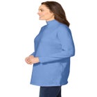 Perfect Long-Sleeve Mockneck Tee image number null