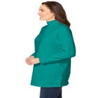 Perfect Long-Sleeve Mockneck Tee image number null