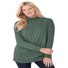 Perfect Long-Sleeve Mockneck Tee image number null