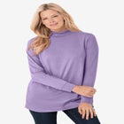 Perfect Long-Sleeve Mockneck Tee image number null