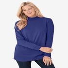 Perfect Long-Sleeve Mockneck Tee image number null