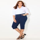 The Knit Jean Capri (With Pockets) image number null