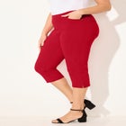 The Knit Jean Capri (With Pockets) image number null