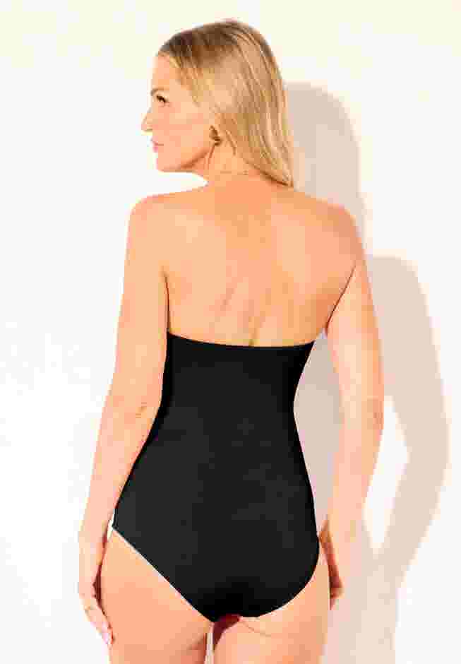 Fringe Bandeau One Piece Swimsuit image number 4