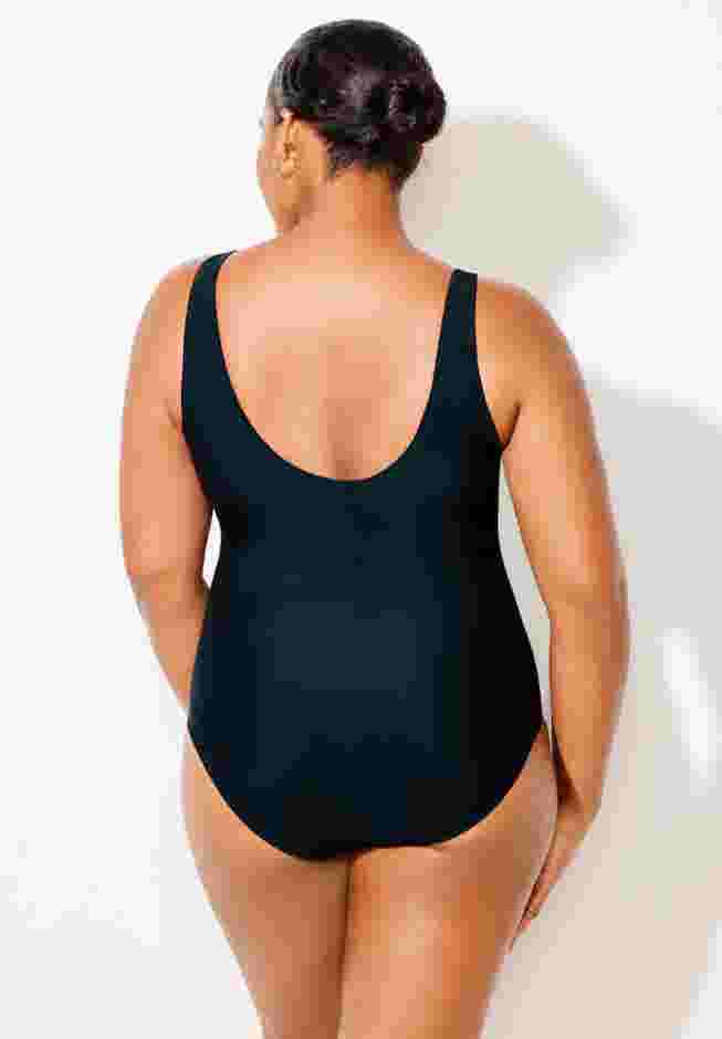 Chlorine Resistant Tank One Piece Swimsuit image number 1