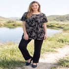 Shirred Yoke Swing Tunic image number 0