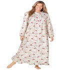 Long Flannel Nightgown  image number null