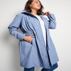 Self-Packable Hooded Raincoat image number null