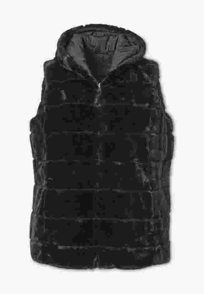Reversible Faux Fur Vest image number 4
