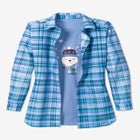 Two-Piece Flannel Shirt and Tee image number null