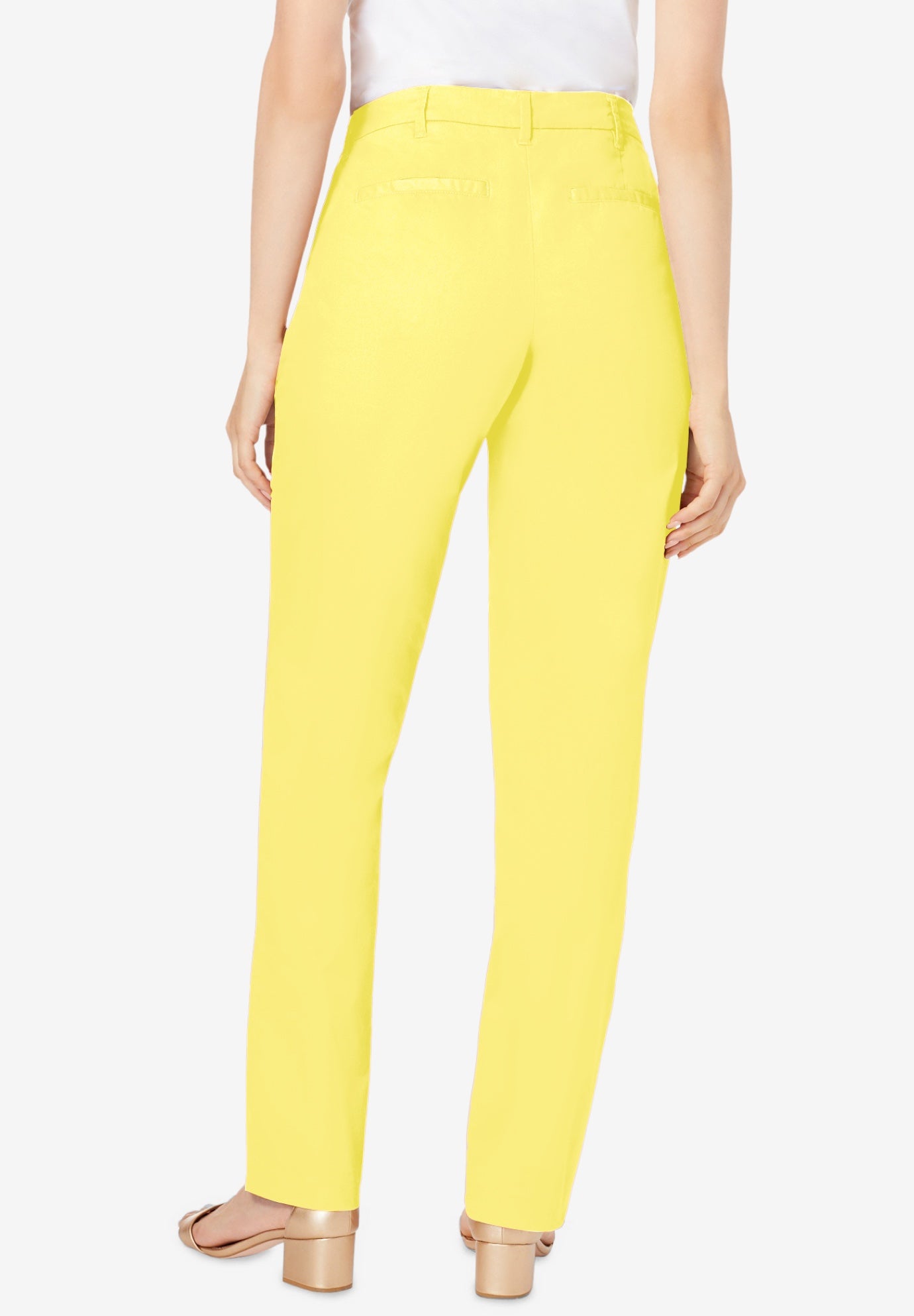 Stretch Cotton Chino Straight Leg Pant image number 1