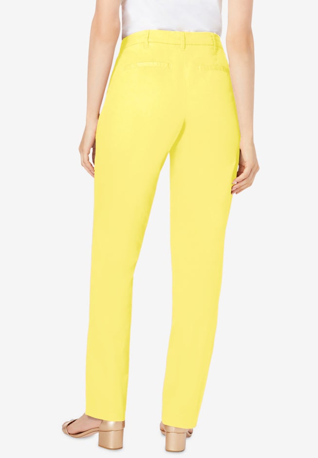 Stretch Cotton Chino Straight Leg Pant image number 1