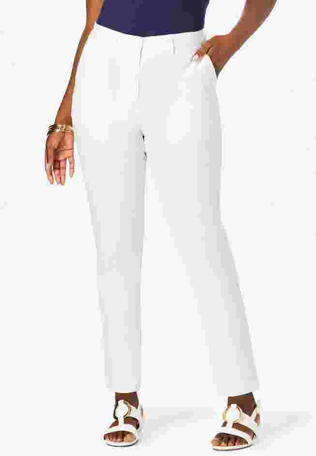 Stretch Cotton Chino Straight Leg Pant image number 0