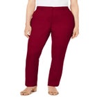 Stretch Cotton Chino Straight Leg Pant image number null