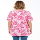 Perfect Printed Short-Sleeve Boatneck Tunic image number null