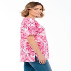 Perfect Printed Short-Sleeve Boatneck Tunic image number null