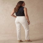 Comfort Waist Stretch Denim Straight-Leg Jean image number null