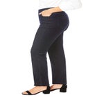 Comfort Waist Stretch Denim Straight Leg Jean image number null