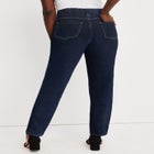 Comfort Waist Stretch Denim Straight Leg Jean image number null