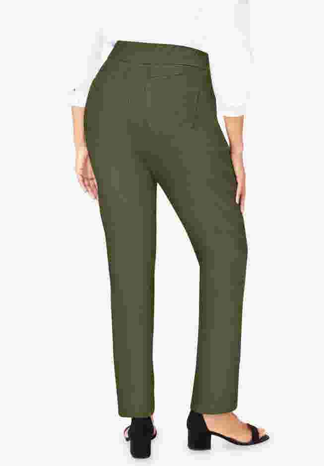 Comfort Waist Stretch Denim Straight Leg Jean image number 1