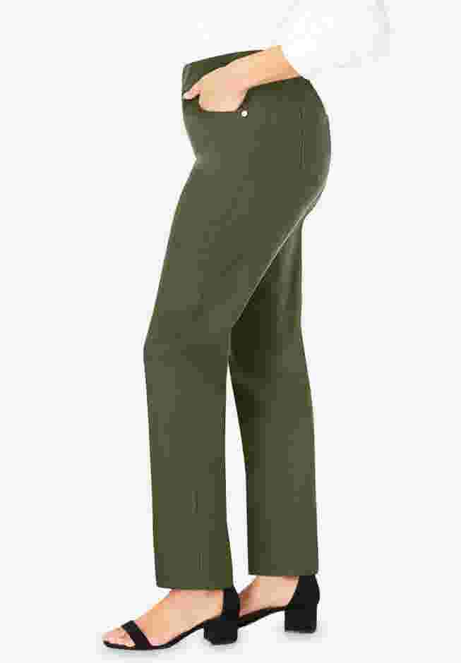Comfort Waist Stretch Denim Straight Leg Jean image number 2