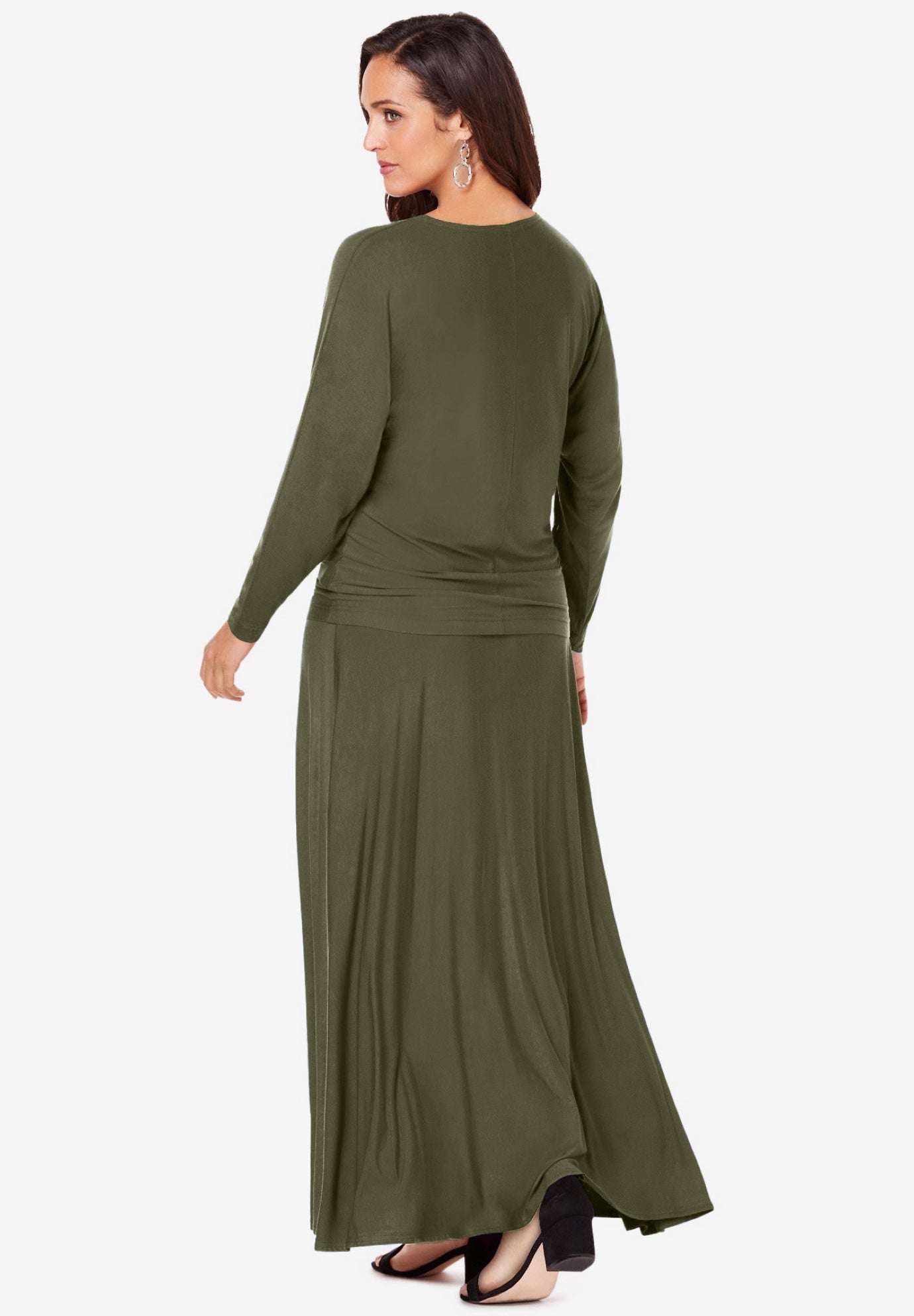 2-Piece Dolman Sleeve Skirt Set image number 3