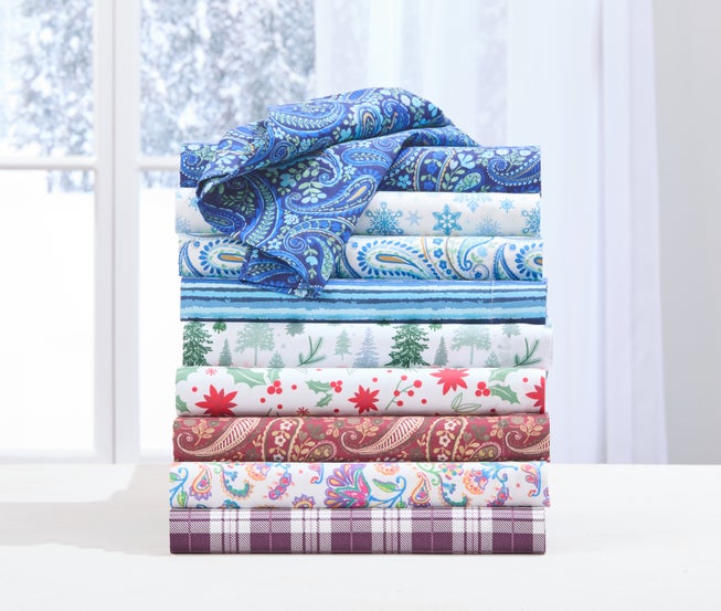 BH Studio Microfiber Printed Sheet Set image number 1