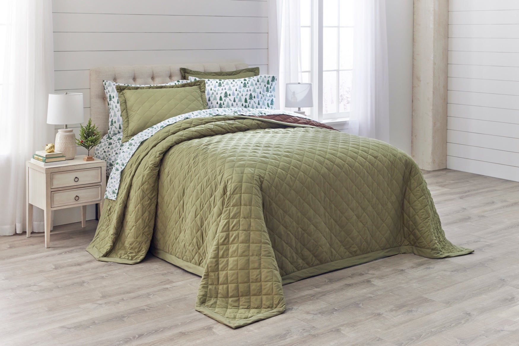 BH Studio Microfiber Printed Sheet Set image number 2