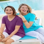 Perfect Short-Sleeve Crewneck Tee image number null