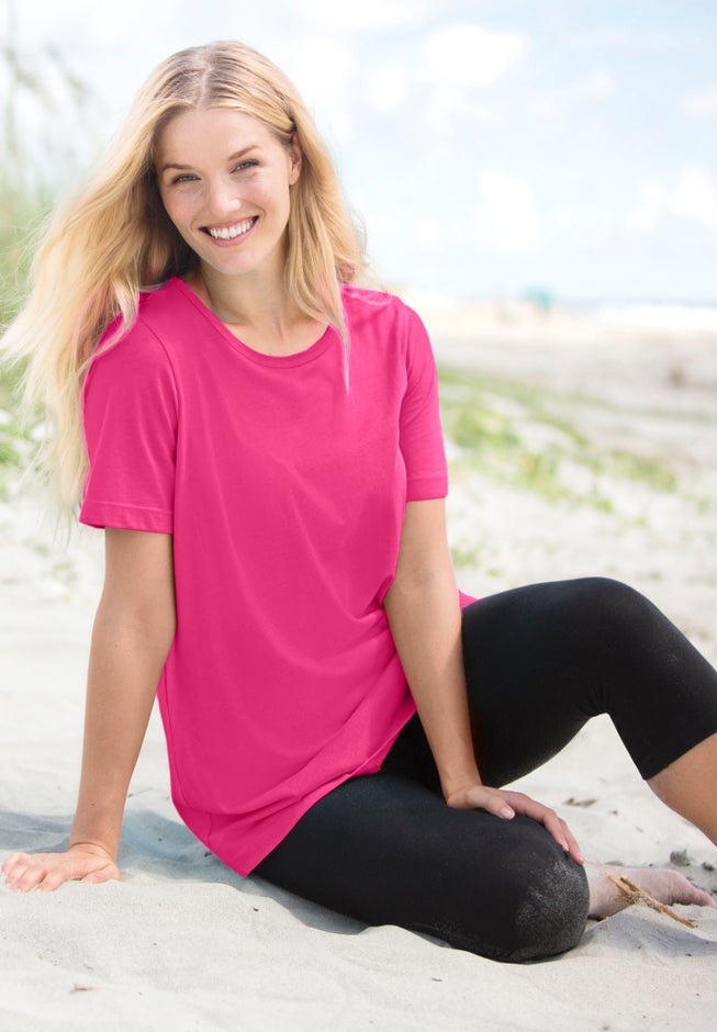 Perfect Short-Sleeve Crewneck Tee image number 8