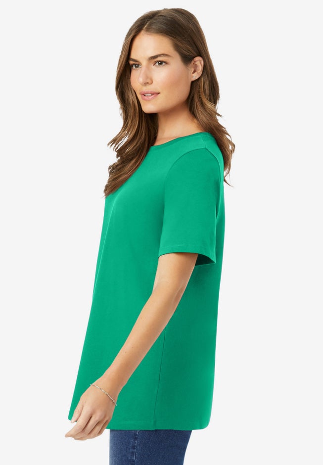 Perfect Short-Sleeve Crewneck Tee image number 2