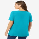 Perfect Short-Sleeve Crewneck Tee image number null
